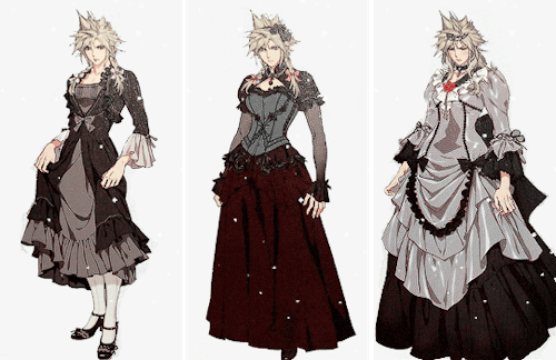 zireza:    -ˋˏ ✩   Final Fantasy VII Remake  :  Pretty Dresses  ✩ ˎˊ-   