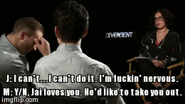 immahugedork:  My first gif imagine. Eeep, I’m so proud!!Inspired by this interview
