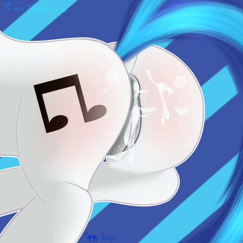 prince-drawlestia:  Happy birthday whoopscloplockbox! Hope you like this picture of some yummy Vinyl booty!  X: