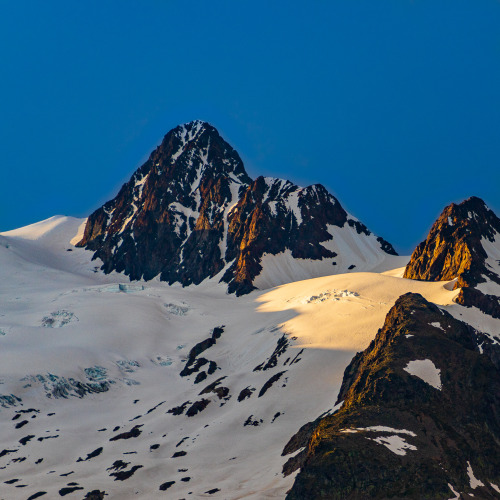 sunset on the mountain tops 6-10/? - 6,8, &amp; 10: Haute Route Pyreneenne, July 2018 