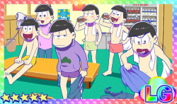 Caitsylph:  The New Osomatsu Party Art Is Revealed! Ichimatsu Pls Give Your Brothers’
