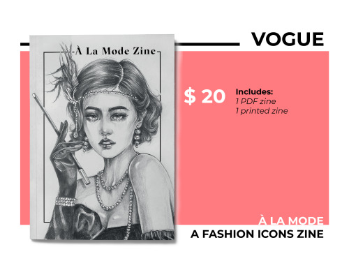 [ZINE ANNOUNCEMENT]PRE ORDERS for this zine are now OPEN until 1st March!https://alamodefashionzine.