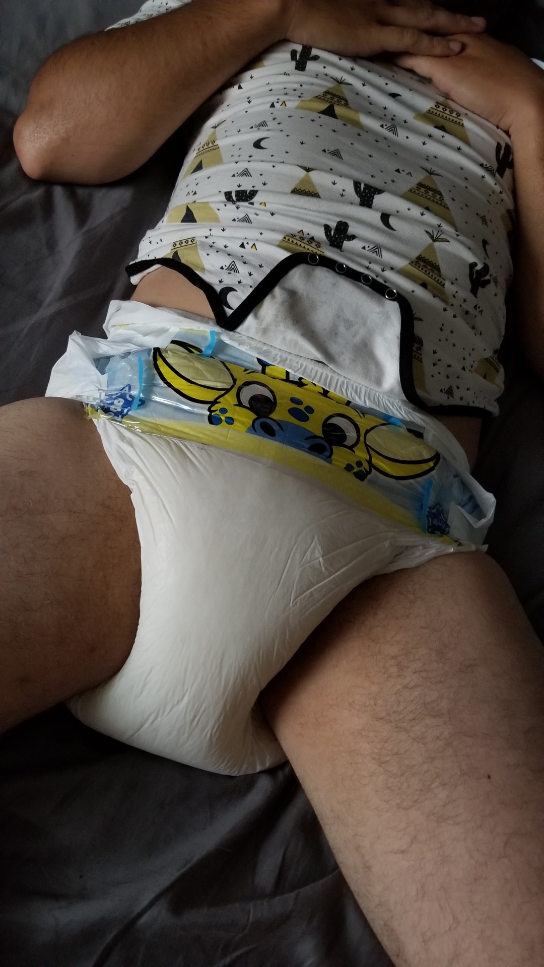 cuddlebugandmommasnug:  Mommy and monkeys favorite part of the day. Morning diapey