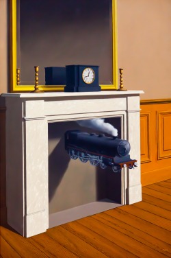 magictransistor:  René Magritte, La Durée