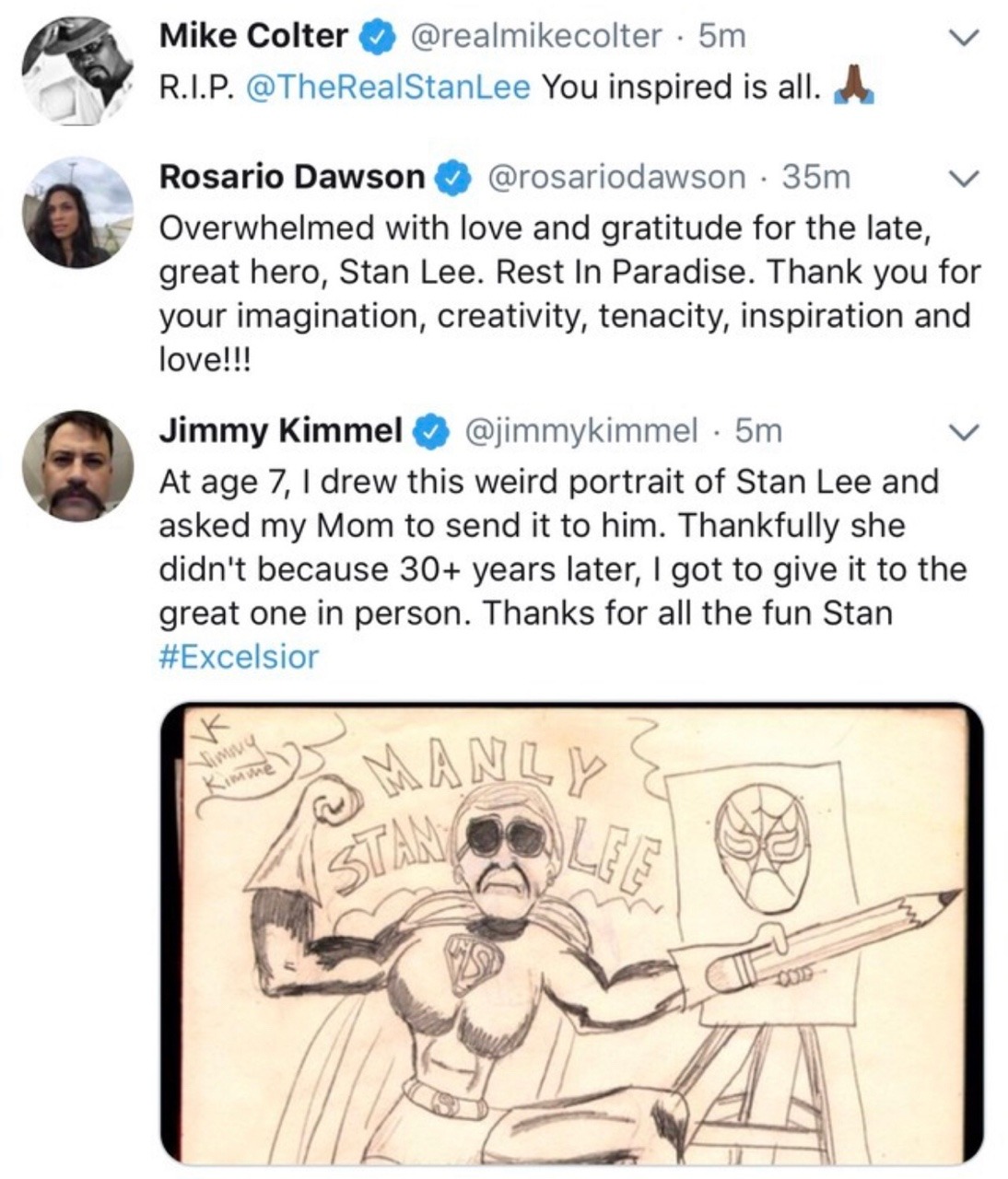 akamatthewmurdock:  Stan Lee was everyone’s father/grandfather T T