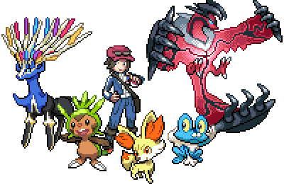 gottacatchemall:  [ポケモン新作がドット絵じゃない！？]