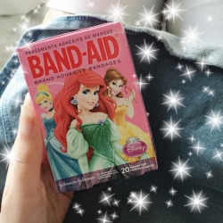 princess-foxie:  disney band-aids make ouchies