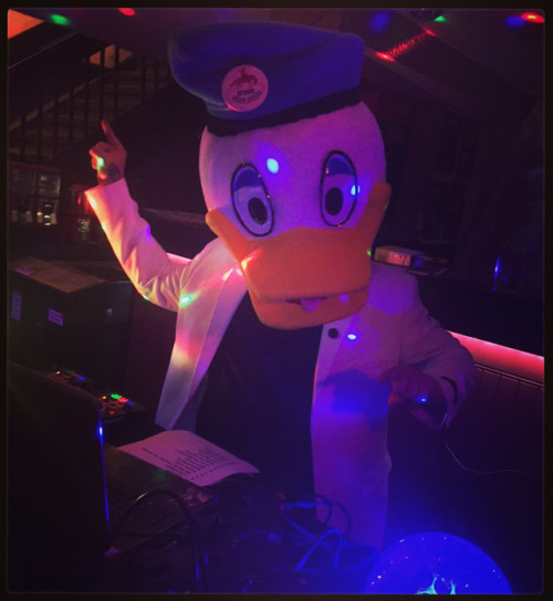 DJ DISCO DUCK is here and things are getting quackers #ottawa #disco #dance #party #nevergiveup (at 