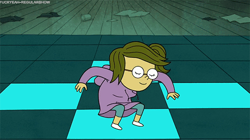 killerh0pe:  Everybody dance… in Regular Show.