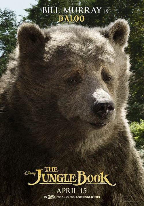 Jungle Book character posters.