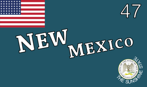 orbispelagium:This was New Mexico’s placeholder flag for thirteen years.Still a lot better than many