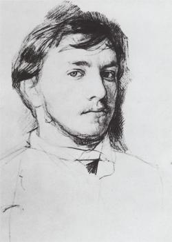 Valentin Serov, self-portrait, 1885