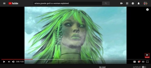 k so i went hunting for some hot takes on “god is a woman” and i found this one dude who’s giving me