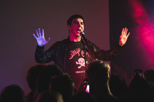 Marc Almond of Soft Cell performs at Brooklyn Bazaar for the debut notorious LA party “Sex Cells”.ph