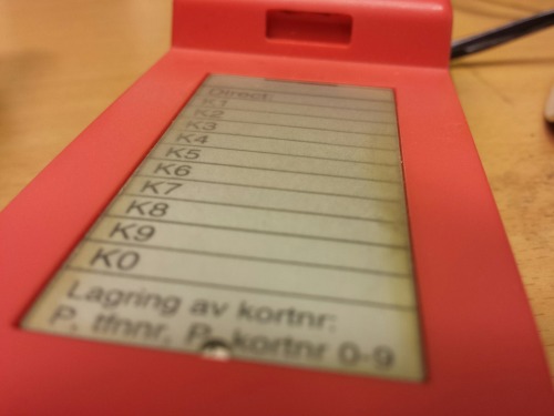 Telia Exit Telephone, 1993