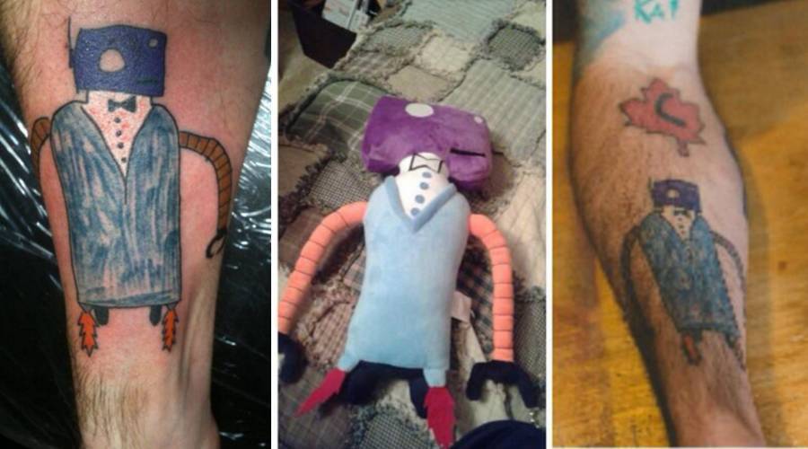 stylemic:  Tattoos speak louder than words — even when they’re numbers and words.Follow