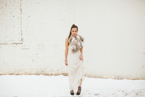 Winter Inspired Bridal Styled Shoot via Styled and Wed | Captured by Brooke Stapleton and styled by 