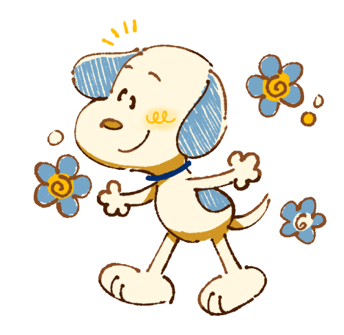 lunarlines:wow it’s snoopy!!!! 🐶🐾