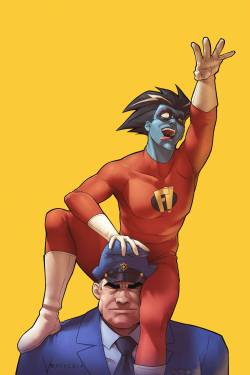 fromahat:  Week 47- Freakazoid!, art by Jamal