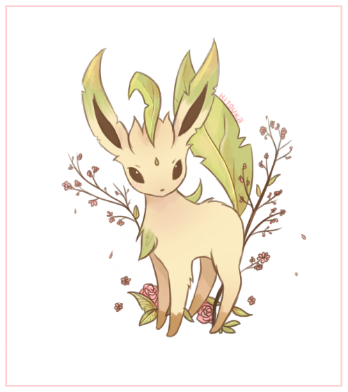 hitouka:leafeon more like loveeon am i right