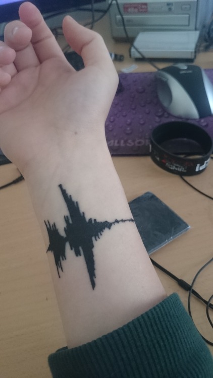 negativpotato: oop  these are a couple of days old but look at my tattoo. it’s glorious a