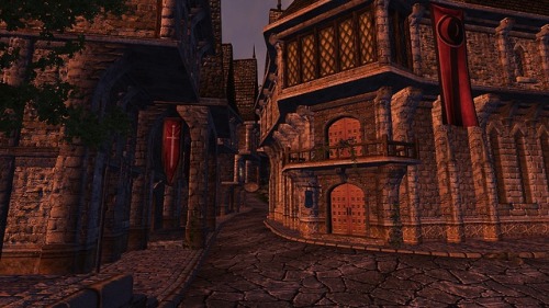 mazurah:In Cyrodiil, you can generally tell which city you’re in based on the architecture. Shown in