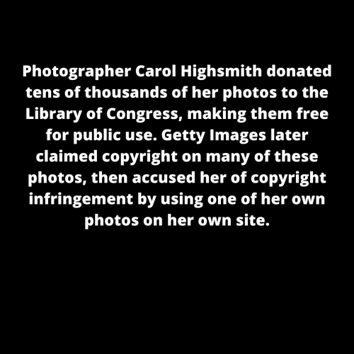 xipiti:Carol Highsmith Sues Getty Images for ũ Billion | artnet News
