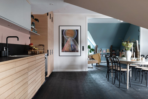 Colorful Attic Apartment