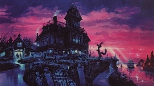 disneyshauntedmansion: Concept art for Phantom Manor by Fernando Tenedora