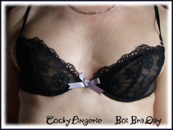 It’s A  ~ Cocky Lingerie Boi Bra Day ~  Starting Now!Original Pic From Pattie