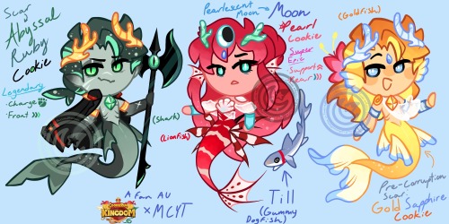 CRK X MCYT AU: Life Series (playable) Gem Mermaids