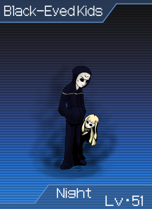 04 Of 05 - Modern Compendium: Deity Family, Part 2 - Night Black-Eyed Kids