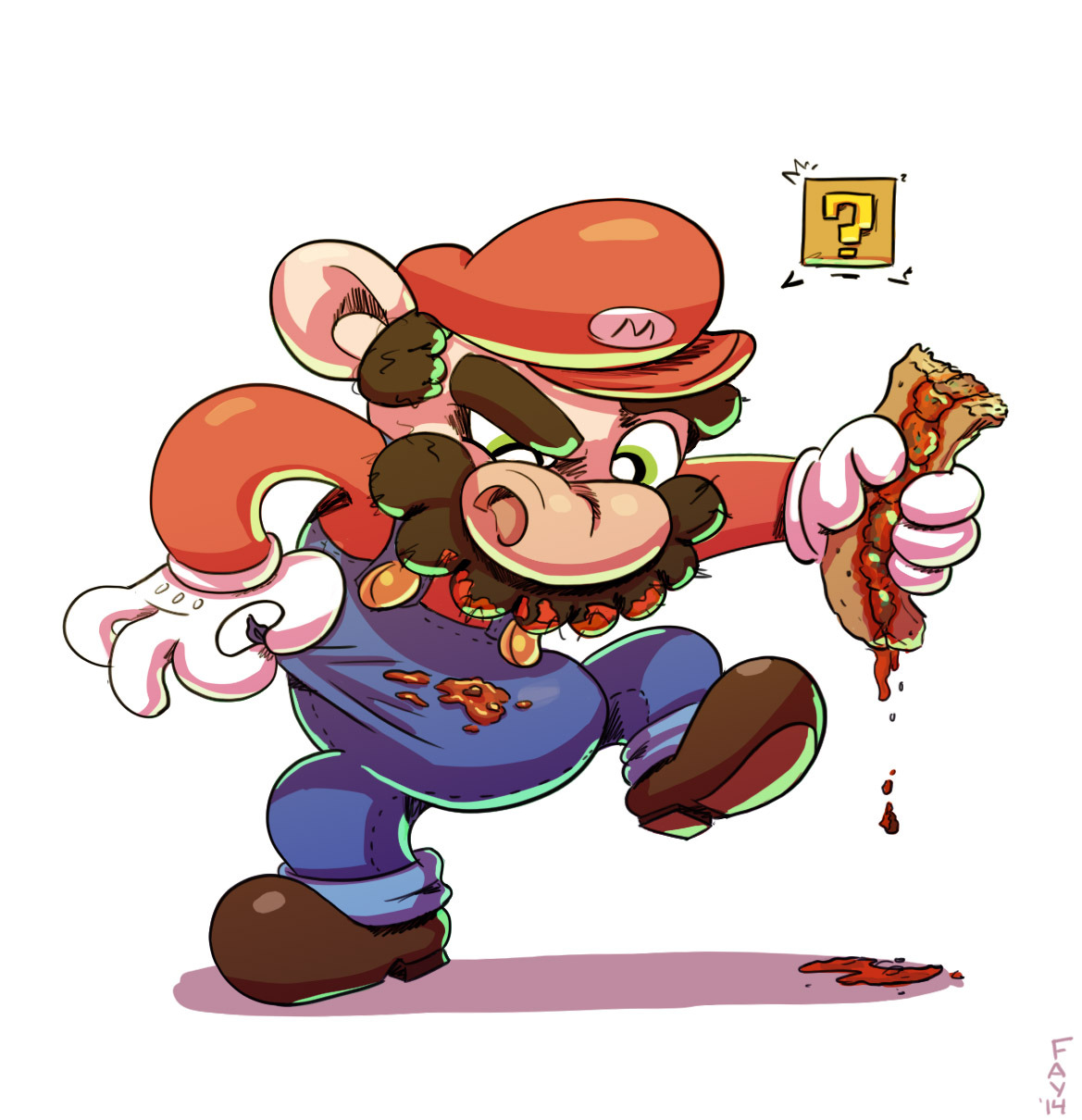 adamfay:
“ Mario for @SkechDailies.
”