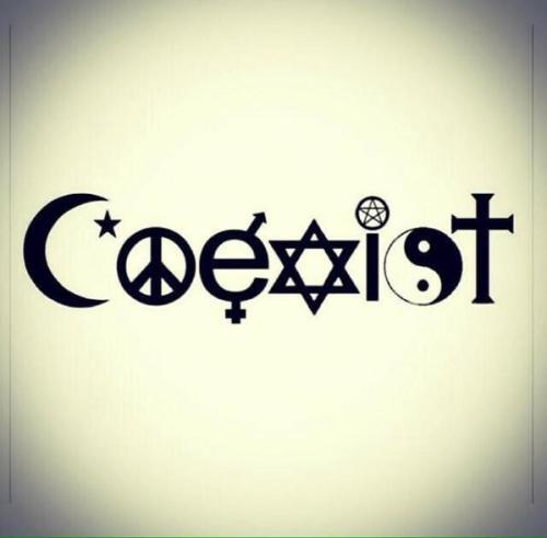 COEXIST - found on twitter