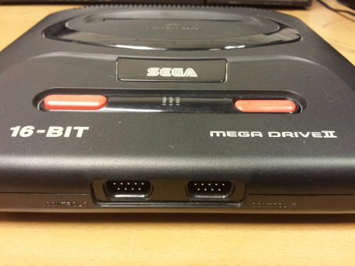 Sega Mega Drive 2 MK-1631-50 Gaming Console, 1993 With Sega RF Unit MK-1633-18