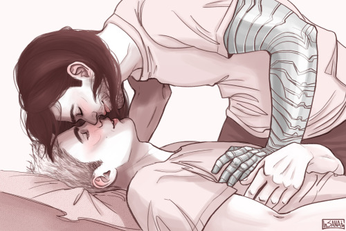beardysteve: redraw of this old piece because @softstuckyweek happened and i thought it would be a g