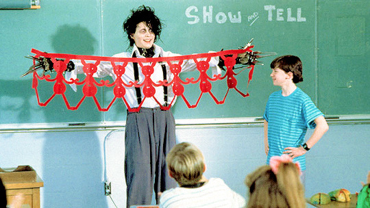 hoeneymoon:  Edwards Scissorhands publicity stills, 1990 