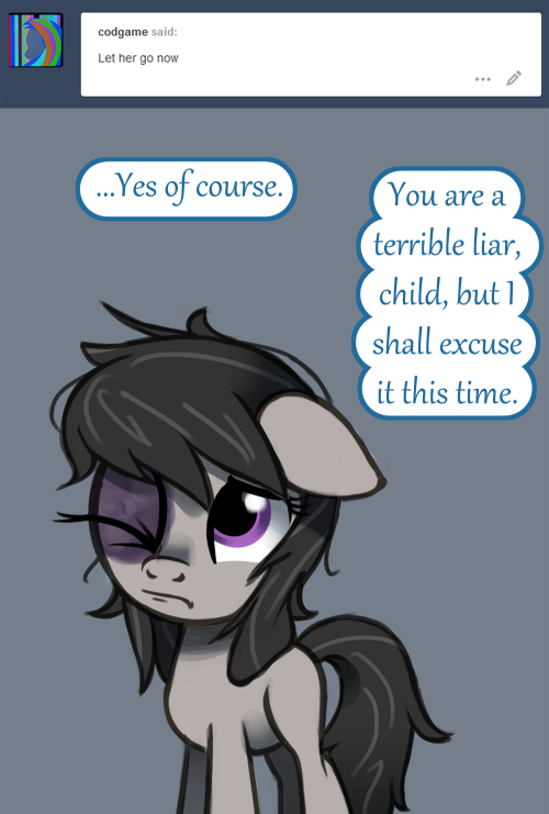 ask-canterlot-musicians:Not an invitation.;o; Octy…