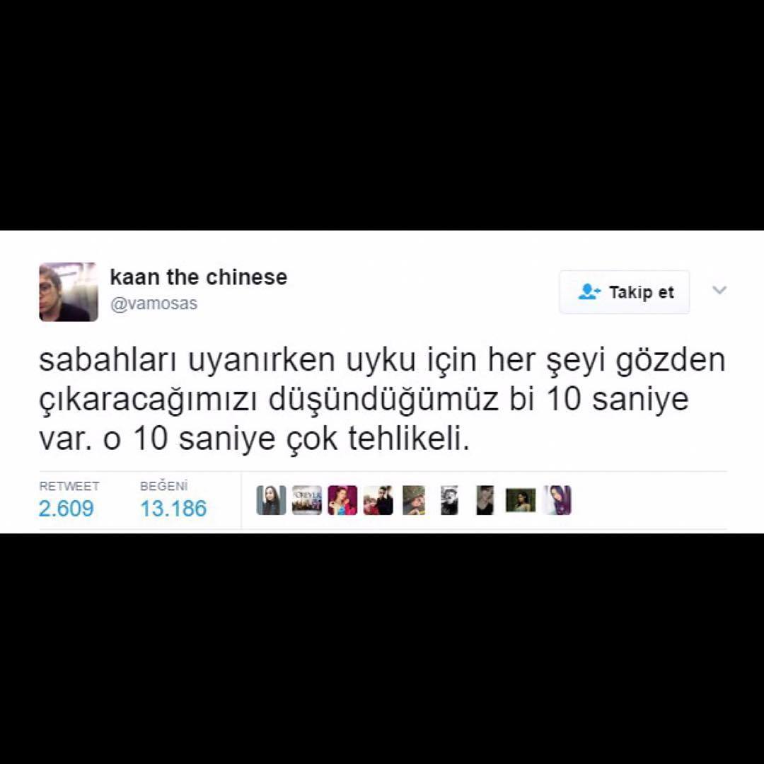 Sabahları uyanırken uyku...