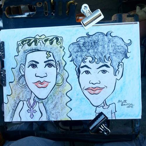 Porn Caricature done at Dairy Delight! #caricature photos