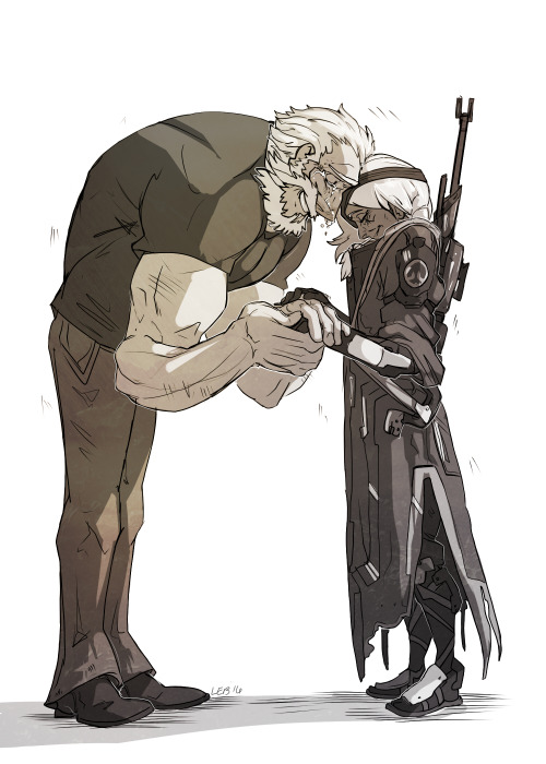laur-rants: “Ana! How can this be? I thought you were dead…”“Reinhardt, I m