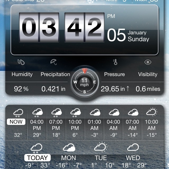 wtf?! doesn&rsquo;t look like it&rsquo;s gonna be a good week #mothernature