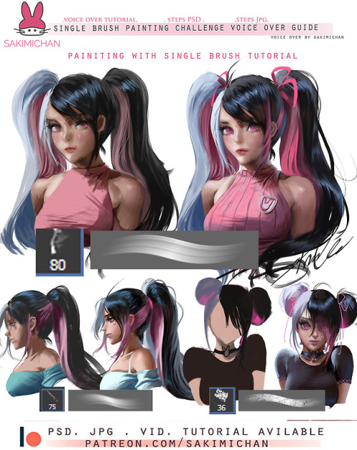 sakimichan:   finished result from this terms tutorial :3 >https://www.patreon.com/posts/22065869      