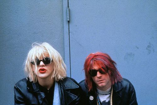 kurt-is-my-beautiful-boy:  Kurt Cobain & Courtney Love