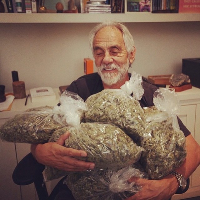 rebootsociety:  Haha the legendary Tommy Chong, happy 420 stoners! Yoke up #tommychong