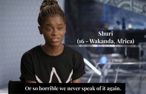 thanos-the-dad-titan:egotheplanet: Avengers the Reality Show Interview - Wakanda EditionOkoye 