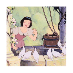 mainstreetmickey:Disney Ladies Month ↳ Snow White Lips red as the rose. Hair black as ebony. Skin wh