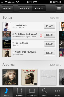 camz-lovato:  HEART ATTACK IS #1 ON ITUNES!!!!!!!!!!!!!