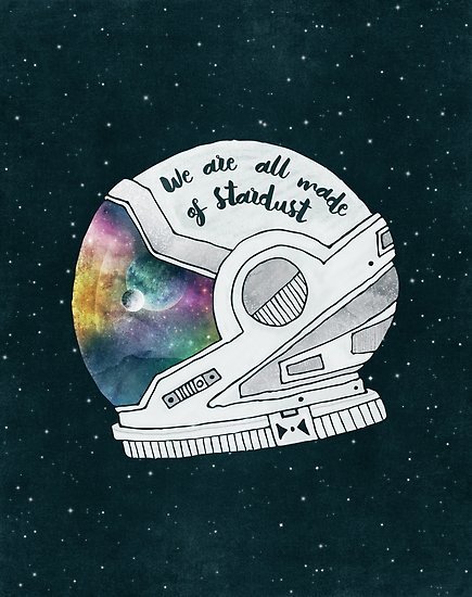 ‘We Are All Made Of Stardust’ By Tracie Andrews.