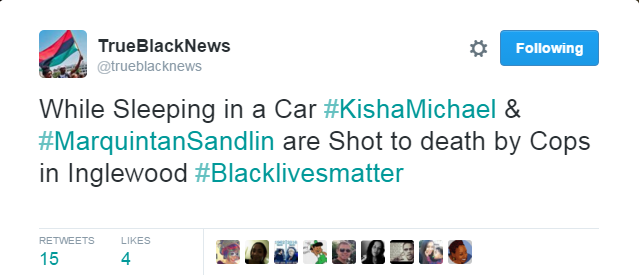 cartnsncreal:  lagonegirl:  4mysquad:    Inglewood, CA #BLACKLIVESMATTER   On Sunday,